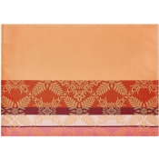 Le Jacquard Francais Mumbai Orange Coated Placemat - Set 4