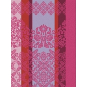 Le Jacquard Francais Mumbai Pink Tea Towel - Set 4