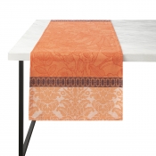 Le Jacquard Francais Escapade Tropicale Orange Runner - 20" x 79"