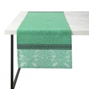 Le Jacquard Francais Escapade Tropicale Green Runner - 20" x 79"
