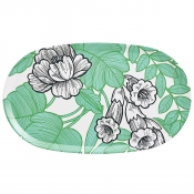 Le Jacquard Francais Escapade Tropicale Green Tray - 22 x 13