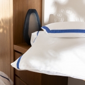 Le Jacquard Francais Apparat Blue Pillowcases - King Pair