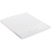 Le Jacquard Francais Placio White Flat Sheet - King
