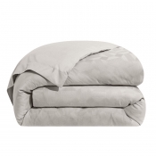 Le Jacquard Francais Placio Grey Duvet Cover - Queen