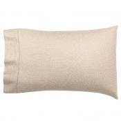 Le Jacquard Francais Portofino Beige Pillowcases - Pair King