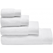 Le Jacquard Francais Palacio White Bath Towel