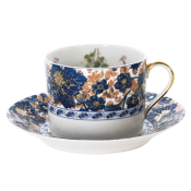 Haviland Dammouse Cappuccino Cup And Saucer
