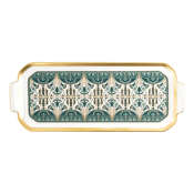 Haviland Reves Du Nil Oblong Cake Platter / Gold
