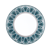Haviland Reves Du Nil Dinner Plate / Platinum