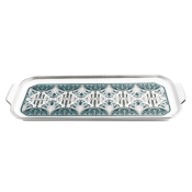 Haviland Reves Du Nil Oblong Cake Platter / Platinum