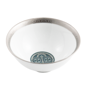 Haviland Reves Du Nil Rice Bowl / Platinum