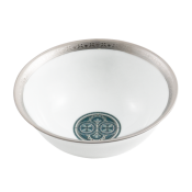 Haviland Reves Du Nil Soup Bowl - Platinum