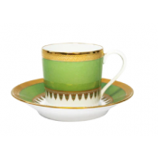 Haviland Oasis Coffee Cup And Saucer