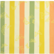 Le Jacquard Francais Bal Des Papillons Napkin Yellow / Set 4 - 20 X 20
