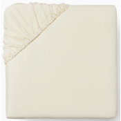 SFERRA Luxor Beige Cal King Bottom Fitted Sheet 72X84X17
