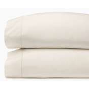 SFERRA Luxor Beige King Pillow Case 22X42 - Pair