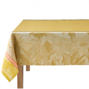 Le Jacquard Francais Sinharaja Tablecloth Yellow - 69" x 69"