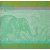 Le Jacquard Francais Sinharaja Napkin Green / Set 4 - 20 x 20