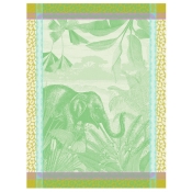 Le Jacquard Francais Sinharaja Tea Towel Green - Set 4