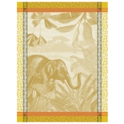 Le Jacquard Francais Sinharaja Tea Towel Yellow - Set 4