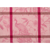 Le Jacquard Francais A L'Orangerie Placemat Pink /Set 4 - 20 x 14