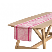 Le Jacquard Francais A L'Orrangerie Runner Pink - 16" x 126"