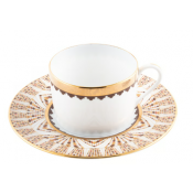 Haviland Cavalier Royal Teacup And Saucer