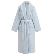 Le Jacquard Francais Caresse Blue Robe - Small