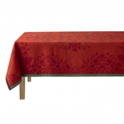 Le Jacquard Francais Feerie Red Tablecloth - 69 x 98