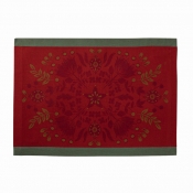 Le Jacquard Francais Feerie Red Placemat - Set 4