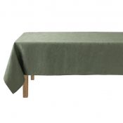 Le Jacquard Francais Tivoli Green Tablecloth - 69" Round