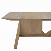 Le Jacquard Francais Vegetal Mood Brown Runner - 20 x 59
