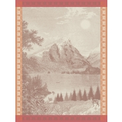 Le Jacquard Francais Altitude Pink Tea Towel - Set 4