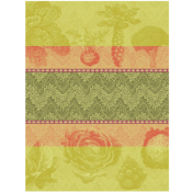 Le Jacquard Francais Jardin Des Choux Green Tea Towel - Set 4