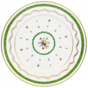 Haviland Vieux Paris Vert Dinner Plate