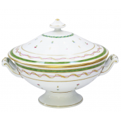 Haviland Vieux Paris Vert Soup Tureen