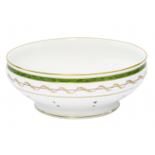 Haviland Vieux Paris Vert Salad Bowl