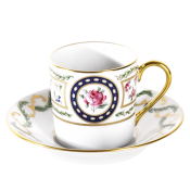 Haviland Louveciennes Coffee Cup + Saucer