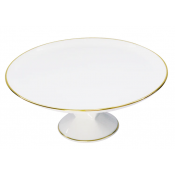 Haviland Orsay Gold Footed Cake Platter