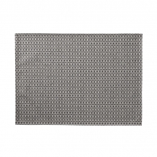 Le Jacquard Francais Empreintes Tissage Enduit Black Coated Placemat - Set 4