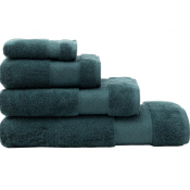 Le Jacquard Francais Caresse Dark Green Bath Mat