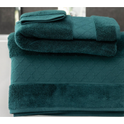 Le Jacquard Francais Caresse Dark Green Bath Towel