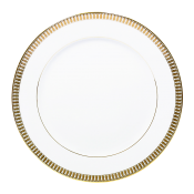 Haviland Plumes Gold Large Dinner Plate