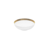 Haviland Plumes Gold Cereal Bowl