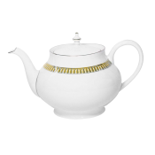 Haviland Plumes Gold Round Teapot