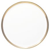 Haviland Plumes Gold Tart Platter