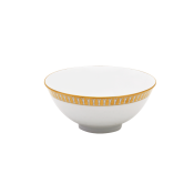 Haviland Plumes Gold Rice Bowl