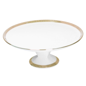 Haviland Plumes Gold Footed Cake Platter