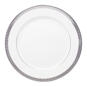 Haviland Plumes Platinum Large Dinner Plate
