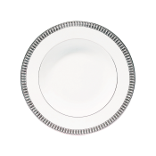 Haviland Plumes Platinum Rim Soup Plate